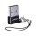 Przejściówka UGREEN Adapter USB US280 USB-C do USB-A 2.0 czarny